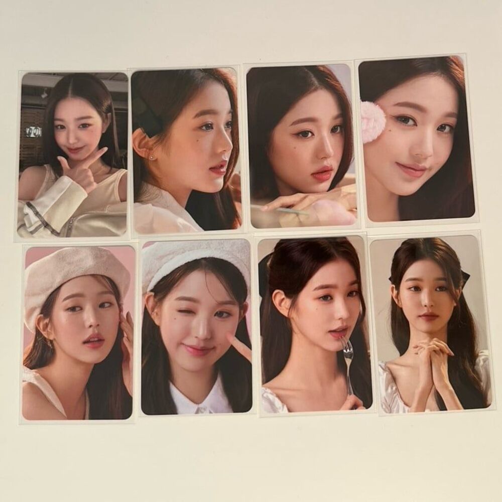 IVE Wonyoung Hapa Kristin Photocards Set